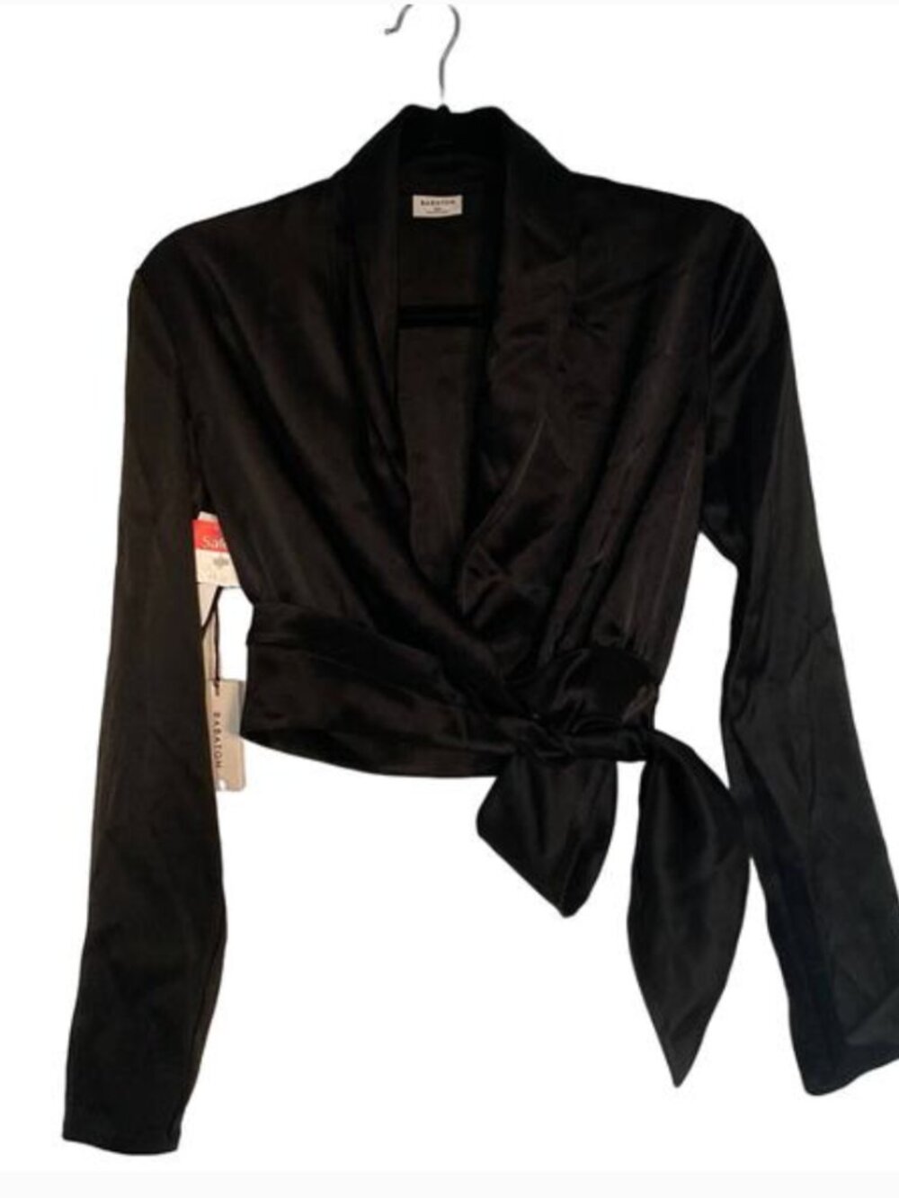 Babaton Blouse Womens XXS Capsule Wardrobe Career Timeless Dainty Feminine Date